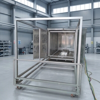 Four de cuisson à poudre sur mesure pour substrat en acier électrique Changhe, grande capacité, 57 kW, pour séchage de peinture de moteurs usagés, facile à utiliser