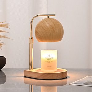 Lampe chauffe-cire électrique de chevet, réglable en hauteur, avec minuterie, <span class=keywords><strong>écologique</strong></span> et sans fumée, pour la fonte de cire et la fabrication de bougies - Product Image 1