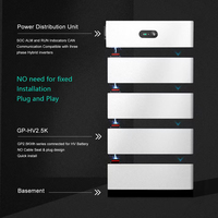 Batterie au lithium Growatt Design 240V 288V haute tension Lifepo4, batterie de stockage d'énergie