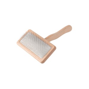 Peine y cepillo de pelo para mascotas, mango de madera para perros y gatos, fácil de usar, cómodo pelo flotante, natural y respetuoso con el medio ambiente - Product Image 4
