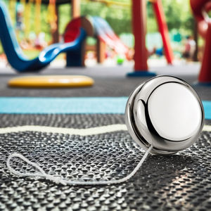 最高品質のパーソナライズされた金属ヨーヨーおもちゃクラシックプロフェッショナルシルバー弾むヨーヨーボールキッズギフト用 - Product Image 5