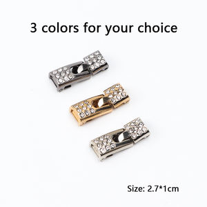 Hebilla de Metal de diamante de lujo, <span class=keywords><strong>cordones</strong></span> <span class=keywords><strong>sin</strong></span> corbata, corbatas <span class=keywords><strong>sin</strong></span> <span class=keywords><strong>cordones</strong></span> elásticos, <span class=keywords><strong>cordones</strong></span> planos para zapatos, <span class=keywords><strong>cordones</strong></span> para hombres y mujeres para <span class=keywords><strong>zapatillas</strong></span> de deporte, encaje para zapatos - Product Image 5