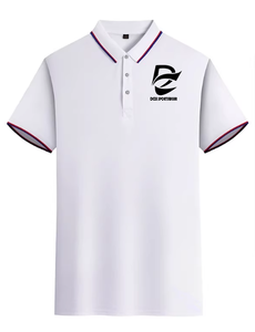 Uniforme d'équipe, vêtements de travail, chemise tricotée à manches courtes pour hommes, évacuant l'humidité, 100% polyester, impression par transfert par sublimation, logo personnalisé - Product Image 5