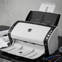 Scanner de documents A4 reconditionné FI-6130Z, 40ppm, 80ipm, ADF recto-verso, papier long 3048mm, 600dpi, USB 2.0, choix économique pour le bureau