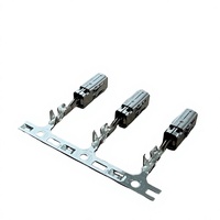 Terminal de raccordement femelle automobile AMP MCP 2,8 mm TE 1-2141857-1, 20-24 AWG (0,2-0,5 mm), contact à sertir non scellé, plaqué étain