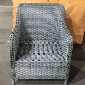 Sillas Modernas de <span class=keywords><strong>Restaurante</strong></span> <span class=keywords><strong>Mexicano</strong></span> para <span class=keywords><strong>Patio</strong></span> Exterior, Ratán Marrón Ligero para Hoteles y Villas, Juego de Muebles de Comedor - Product Image 6