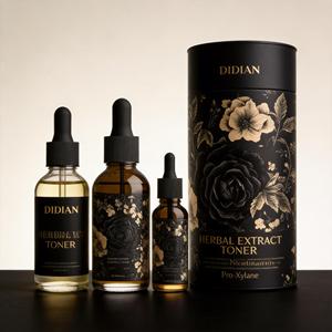 Flacon compte-gouttes en verre de 1 oz, 2 oz, 100 ml avec boîte, emballage pour soins de la peau, flacons en verre pour huiles essentielles, emballage pour cosmétiques capillaires - Product Image 4