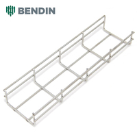 Accessoires de support de panier de câbles en treillis métallique pour Super Market Data Center Office Industrial Wire Mesh Cable Trunk Cable Trunk