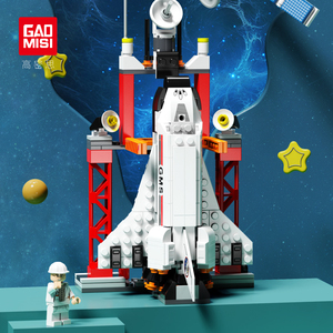 Gaomisi ตัวต่อพลาสติก T3019,ของเล่นยานอวกาศซ้อนกัน GMS Shenzhou ของเล่น DIY สุดสร้างสรรค์ของเล่นสำหรับเด็กของเล่นใช้สร้าง - Product Image 3