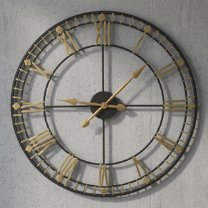 Modern <b>Wall</b> <b>Clock</b> High Quality Handcrafted with High-Tech Laser Cutting New Trendy Home Use Wholesale Price - Product Image 3