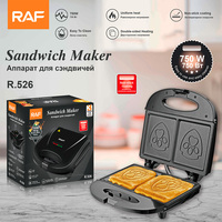 Mini gaufrier électrique en céramique 2025, plaques antiadhésives, usage domestique, États-Unis