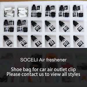 น้ำหอมปรับอากาศในรถยนต์ SOCELI รุ่นใหม่ ดีไซน์รองเท้าแตะยิปซั่ม กลิ่นหอมจากธรรมชาติ รับผลิตโลโก้ตามสั่งโดยตรงจากโรงงาน - Product Image 2
