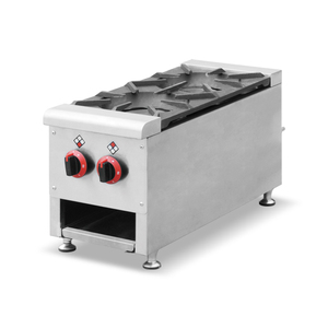 Cuisinière à gaz commerciale personnalisée Cuisinière autoportante en acier inoxydable Cuisinière à gaz d'hôtel - Product Image 3