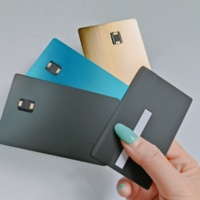 Personnalisable double interface NFC Metal Business Payment Membership Card Wholesale 13.56MHz Frequency