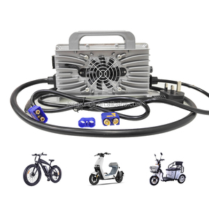 Longrun 1.4kw 48 Volt 25amp 36V 72V Li-ion e-xe kéo Pin sạc IP67 50.4V 12S sạc có thể điều chỉnh điện áp pin sạc - Product Image 4