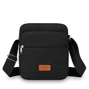 Sac d'affaires multi-couches en tissu Oxford, sac à bandoulière pour femmes et hommes, petit sac carré tendance, modèle <span class=keywords><strong>C109</strong></span> - Product Image 6