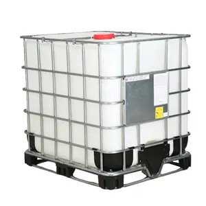 Best Selling China Factory 1000 Liter 1 Ton Square Plastic Water Tank Ibc Container Tote For Sale Price