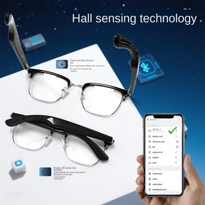 Lunettes Intelligentes GT33 avec Activation/Arrêt Automatique, Charnière à Ressort Métallique, Fonctionnalités IA, Écoute de Musique et Conversation – Fabriquées en Chine - Product Image 3