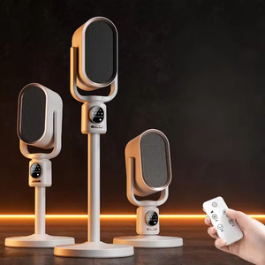 Adjustable Height Heater Modern White Design Portable Efficient Heating Ideal for Home or Office Efficient Heating Technology - Product Image 3