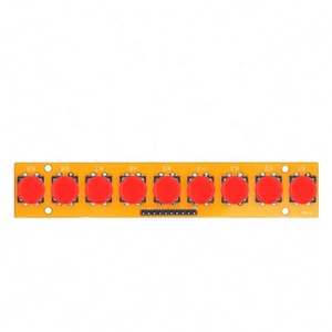 Módulo de interruptor de tecla de 9 vías, interruptor de botón, interruptor de disparo, control de señal, accesorios para reproductor de voz - Product Image 4