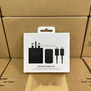 Originale di fabbrica 50W caricatore USB-C EP-T5020 PD Super veloce da parete adattatore di alimentazione a doppia porta di tipo c per <span class=keywords><strong>Samsung</strong></span> Galaxy S26 - Product Image 1