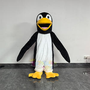 Disfraz Unisex personalizado lindo pingüino disfraz personaje de dibujos animados felpa adulto vacaciones Anime Animal tema alquiler - Product Image 1