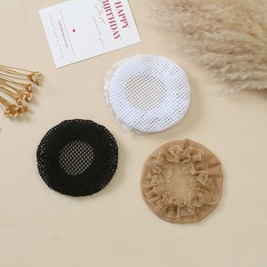 En gros, <span class=keywords><strong>Filet</strong></span> à chignon élastique à bord festonné en maille pour la danse classique, accessoire de danse pour ballerine - Product Image 2