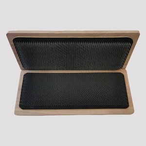 JW Alfombrilla de Dibujo de Madera con Agujas Metálicas Curvas 28*12cm, Soporte para Separación de Cabello, Herramienta de Extensión y Fijación, Uso Profesional en Salón - Product Image 3