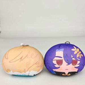 Porte-clés Anime Personnalisable avec Remplissage en Microbilles Douces, Coton PP, Métal, Écologique, Durable, Photo Numérique, Prix de Gros - Product Image 4