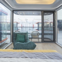 Maison en conteneur capsule spatiale moderne avec lit superposé Sleep Pod au meilleur prix raisonnable
