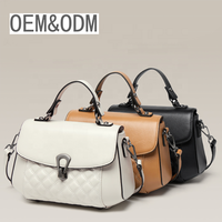 Sac à main en cuir pour dames le plus vendu de haute qualité sac à bandoulière de mode rétro pour dames sac à bandoulière en cuir à carreaux pour dames