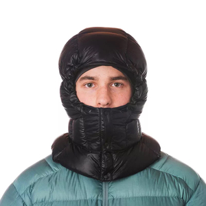 <span class=keywords><strong>Passamontagna</strong></span> in Tessuto di Nylon Imbottito in Piuma d'Anatra 700 Fill Power, Personalizzato a Righe, Caldo, Impermeabile, Ultraleggero, Antivento, con Paraorecchie, per Campeggio - Product Image 6