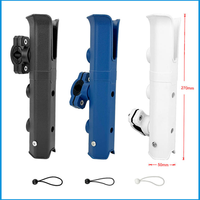 Support de canne à pêche rotatif pour voiture de plage ATV bateau chariot nouvelle pince de montage de poteau de vélo en plastique pour accessoires marins chaise de pêche
