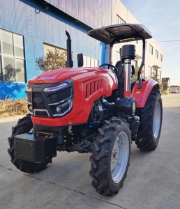 Tractor 4x4 de 50 CV con cabina con aire acondicionado, bomba hidráulica y transmisión de 8+8 velocidades - Product Image 3