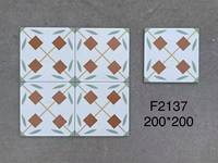 Carrelage en céramique émaillée 200x300mm, antibactérien, durable, décoratif, résistant à l'usure, pour l'intérieur des hôtels