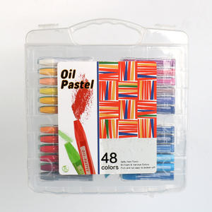 Pastels à l'huile 12 18 24 36 48 couleurs pour les institutions artistiques Pastels à l'huile de couleurs lourdes Pastels à l'huile non toxiques Set - Product Image 1