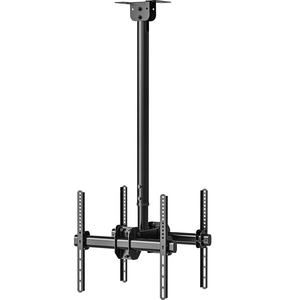 Soportes <span class=keywords><strong>de</strong></span> TV <span class=keywords><strong>de</strong></span> techo <span class=keywords><strong>de</strong></span> acero laminado en frío Soporte <span class=keywords><strong>de</strong></span> TV <span class=keywords><strong>de</strong></span> techo trasero económico para dos pantallas <span class=keywords><strong>de</strong></span> 23-55 <span class=keywords><strong>pulgadas</strong></span> - Product Image 4