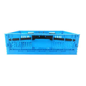 Tùy chỉnh trong siêu thị Rau đóng gói thùng nhựa nhựa có thể gập lại Thùng trái cây Thùng - Product Image 4