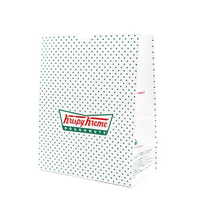 Cá nhân Nâu giấy kraft gấp túi mua sắm mới được tái chế hình vuông cho quần áo và giày sử dụng - Product Image 1