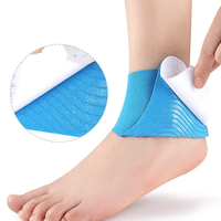 Bande de kinésiologie prédécoupée respirante pour le soulagement musculaire, ruban adhésif élastique de sport, protection pour les pieds