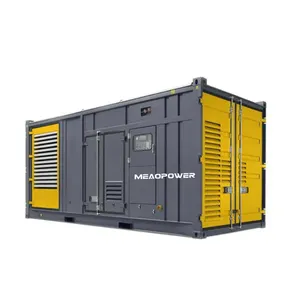 Generator industri Diesel Yuchai 50HZ 1500RPM 400KW 500KVA Generator listrik Generator turbin Diesel diam