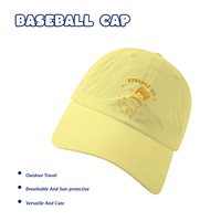 Gorra de béisbol de 7 paneles Strange US Monster, de secado rápido, impermeable, transpirable, deportiva, para exteriores, para todas las estaciones |   Recruit Global