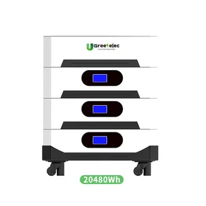 U-Greenelec Huizhou battery 15kwh All in One Stackable LiFePO4 Battery 48 volt lithium battery hot selling