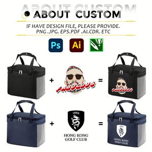 Bolsas Térmicas para Almuerzo con Logotipo Personalizado para Niños, Gran Capacidad, Impermeables, de Aluminio y Oxford, para Entrega de Alimentos - Product Image 3