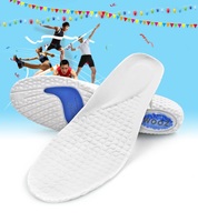 Semelles de sport Poron, confortables, absorbant les chocs, en PU souple, semelles Zoom pour chaussures de course/de sport