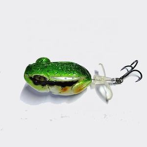 <span class=keywords><strong>Leurre</strong></span> <span class=keywords><strong>de</strong></span> <span class=keywords><strong>surface</strong></span> artificiel Hilure 80mm 15g ABS Topwater Hard Frog Whopper Plopper pour la pêche au poisson-chat, au brème, en rivière et en lac - Product Image 2
