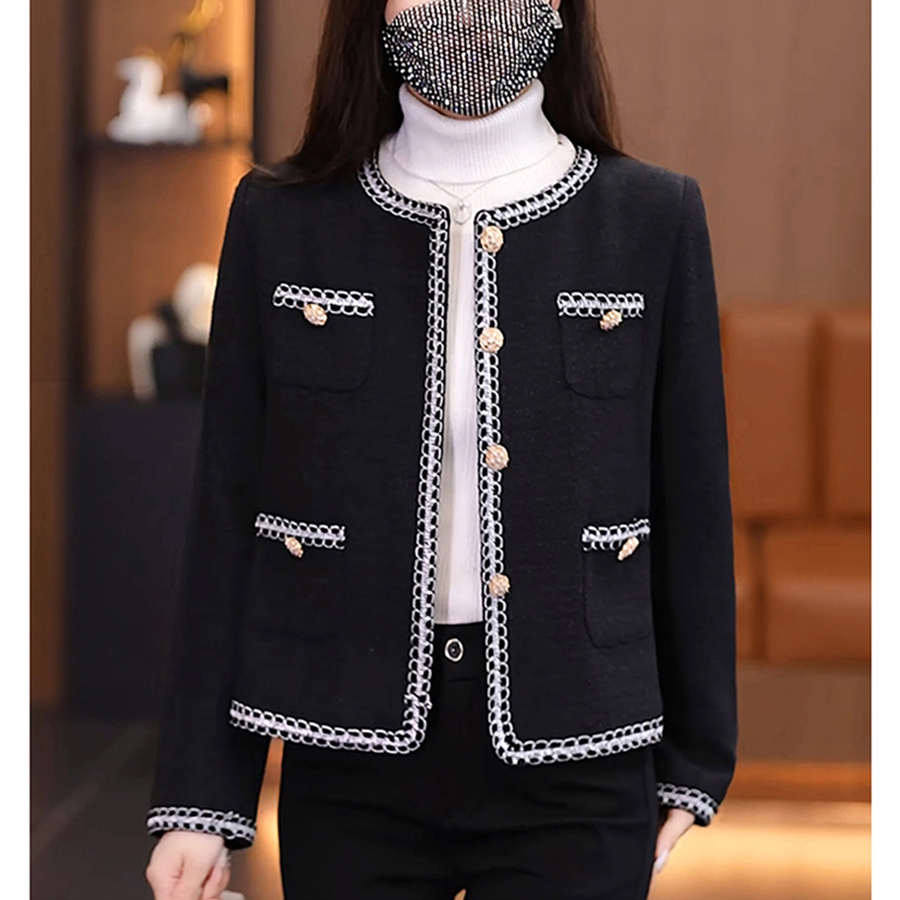 Sサイズ　LADY LIKE PRINT TWEEDS JACKET 3DA8CB29-E869-4640-B77C-