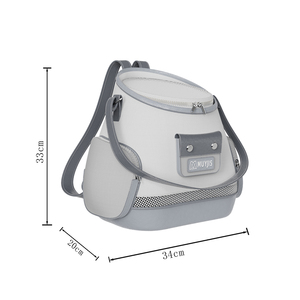 महिलाओं के लिए अनुकूलित ब्रांड पालतू वाहक कंधे बैग लक्जरी चमड़े की बिल्ली बैग - Product Image 5
