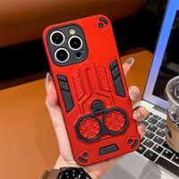 Étui de protection pour téléphone Africa Transsion pour Itel A95/A90/P37 Pro/S25 Ultra/S26 Ultra/P55/A58/A57 Porte-anneau rotatif antidérapant