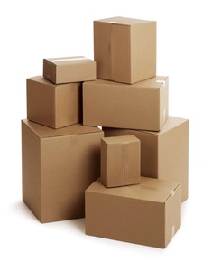 Factory moving boxes large corrugated packaging boxes house moving carton box with handle